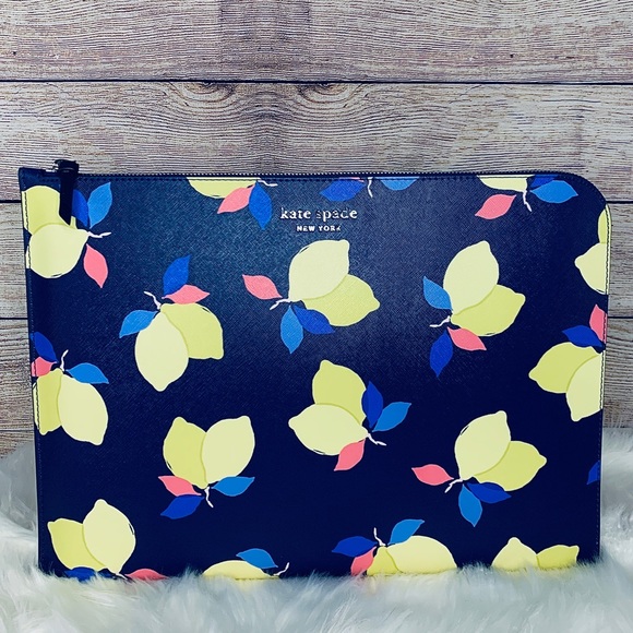 Kate spade lemon laptop case Clearance